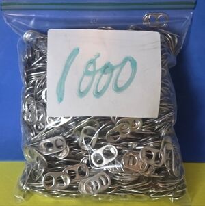 Bulk Silver Can Tabs